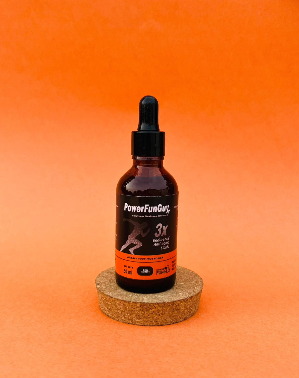 POWERFUNGUY - Dual extract Cordyceps tincture - 30ml - growthefunguy