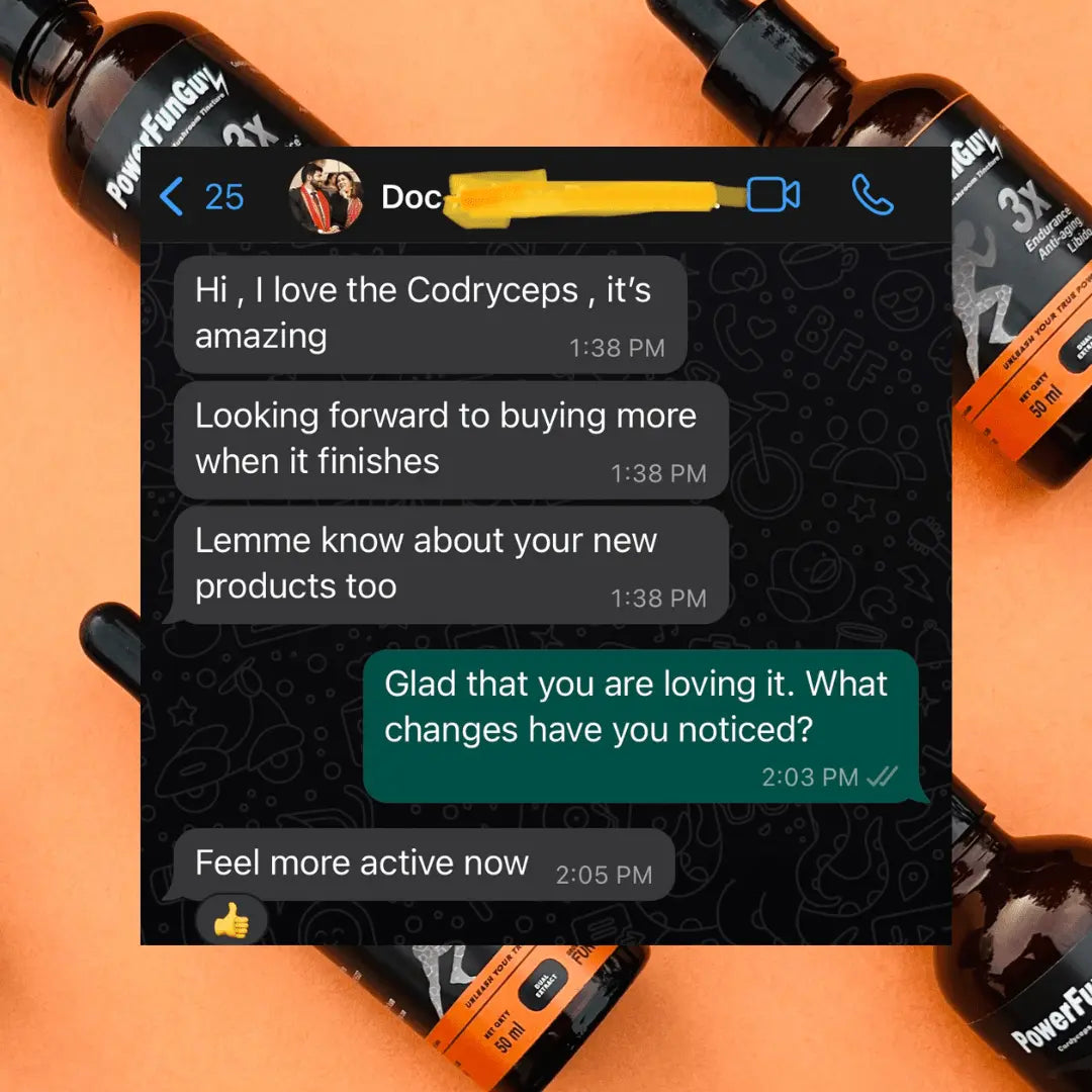 POWERFUNGUY - Dual extract Cordyceps tincture - 30ml - growthefunguy