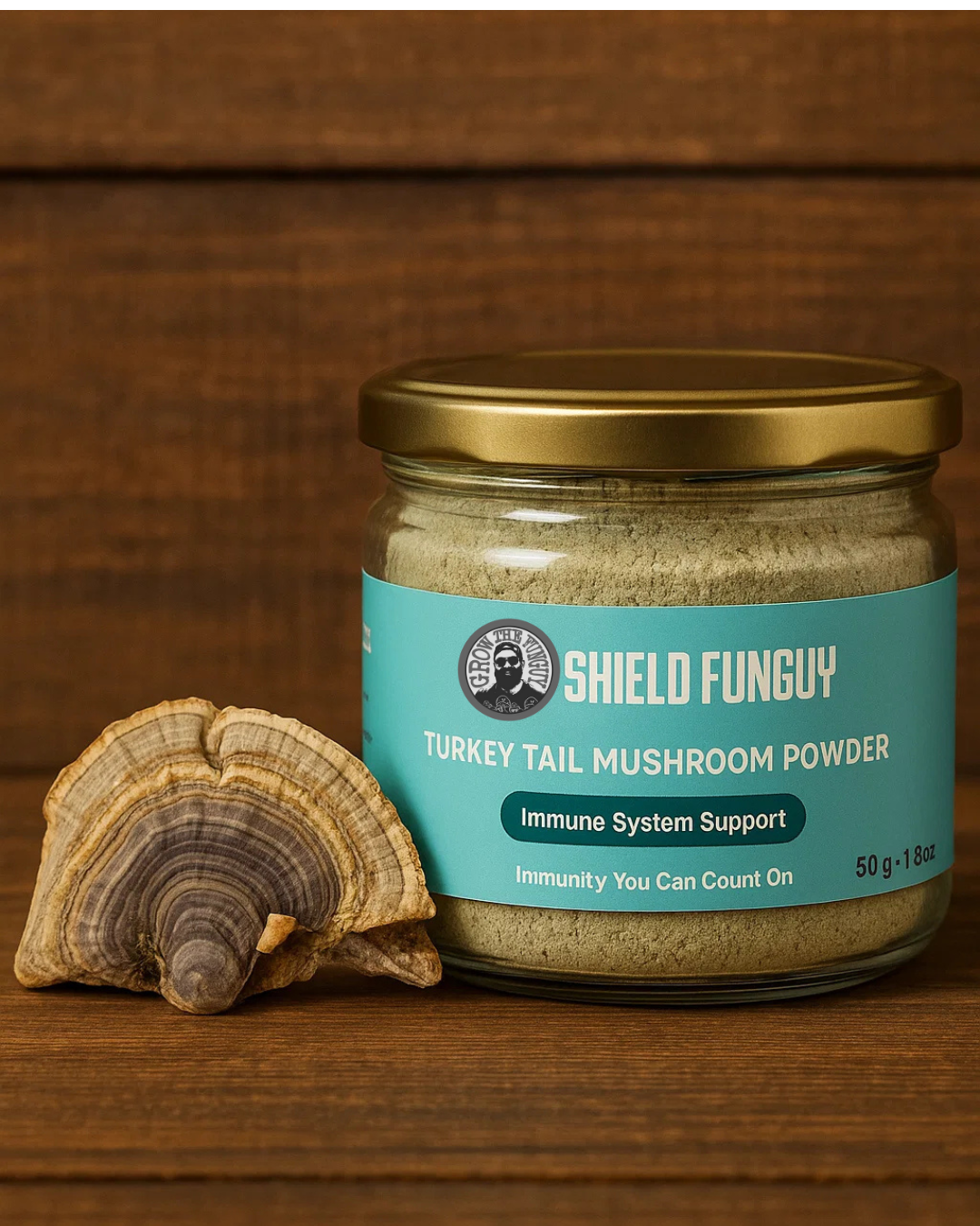 Organic Turkey Tail Water Extract Powder | Premium Quality, Immunity Superfood | Grown in India